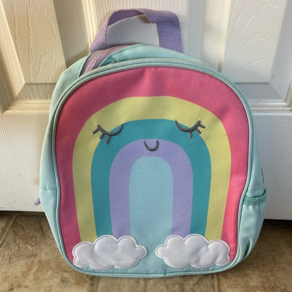 Pottery Barn Kids Little Critters Rainbow Backpack